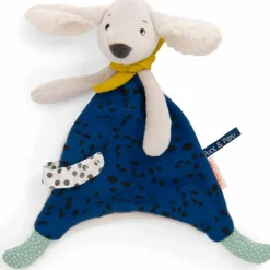 Doudou Pilou bleu Puce et Pilou|Moulin Roty Online