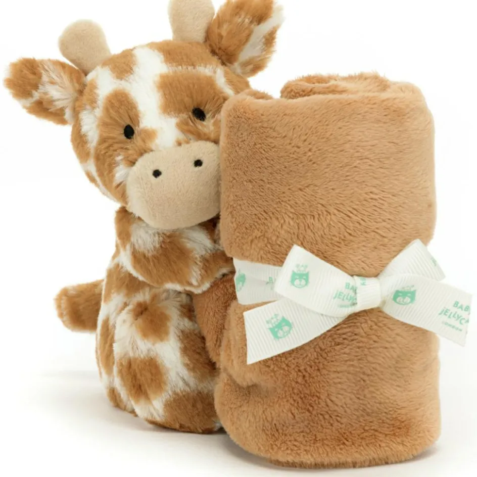 Doudou plat Bashful Girafe (34 cm)|Jellycat Best