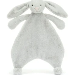 Sale Jellycat Doudou plat Bashful Lapin Silver (20 cm)