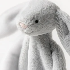 Sale Jellycat Doudou plat Bashful Lapin Silver (20 cm)