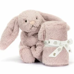 Doudou plat Bashful Luxe Lapin Rose|Jellycat Sale