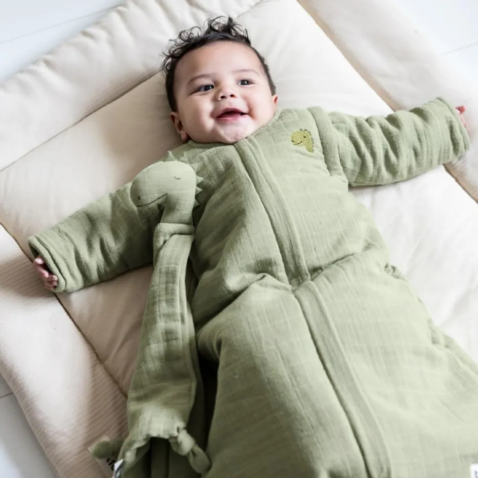 Doudou plat Bliss Sage Mr. Dino|Trixie