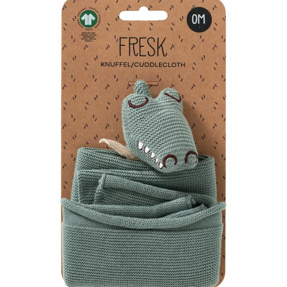 Doudou plat Crocodile|Fresk Discount