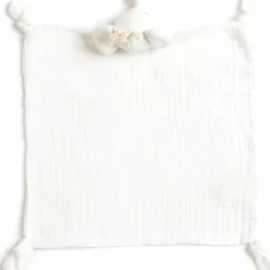 Sale Tartine et Chocolat Doudou plat en coton bio éléphant (30 x 30 cm)