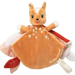 Doudou plat Fanfan le faon avec attache sucette|Sophie la girafe Hot