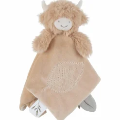 Doudou plat Fluffy Cow|Noukie's Outlet