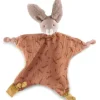 Doudou plat lapin argile Trois petits lapins|Moulin Roty