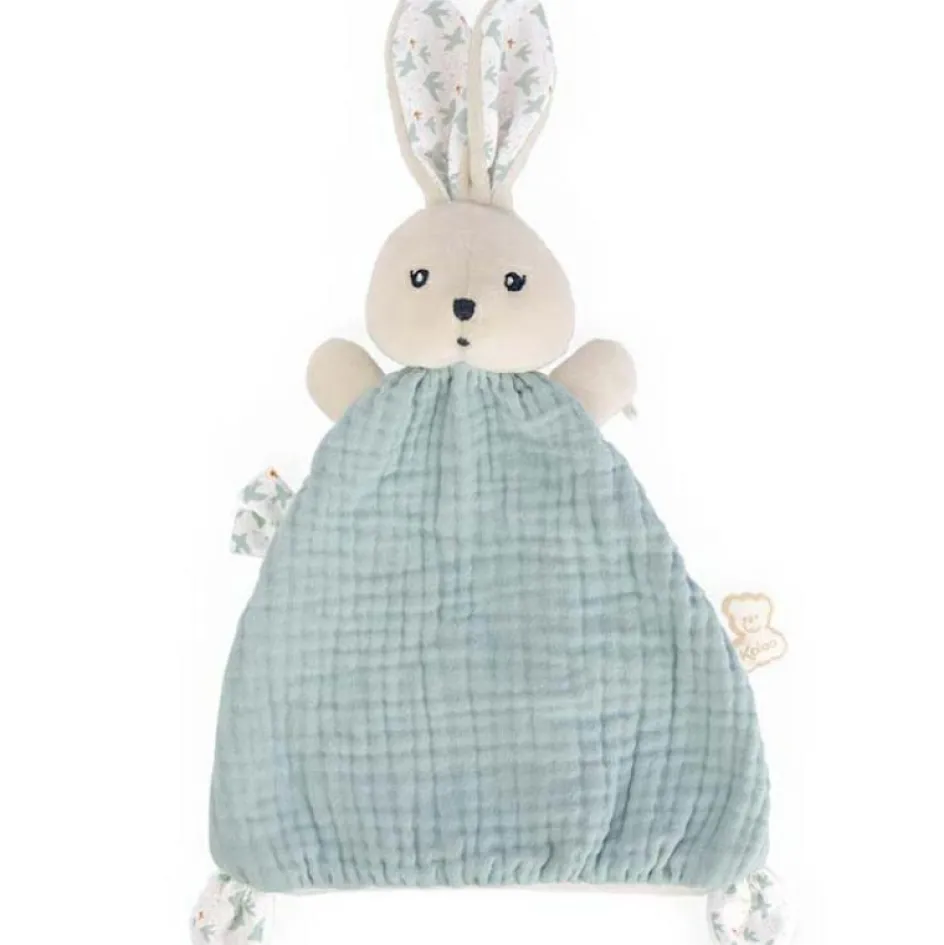 Kaloo Doudou plat lapin bleu Colombe K'doux