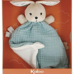 Kaloo Doudou plat lapin bleu Colombe K'doux