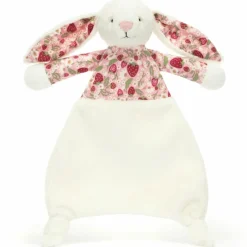 Doudou plat Lapin en fleurs Crème|Jellycat Discount