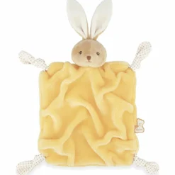 Doudou plat Lapin jaune|Kaloo Sale