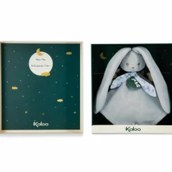 Doudou plat Lapinoo Bleu|Kaloo Online