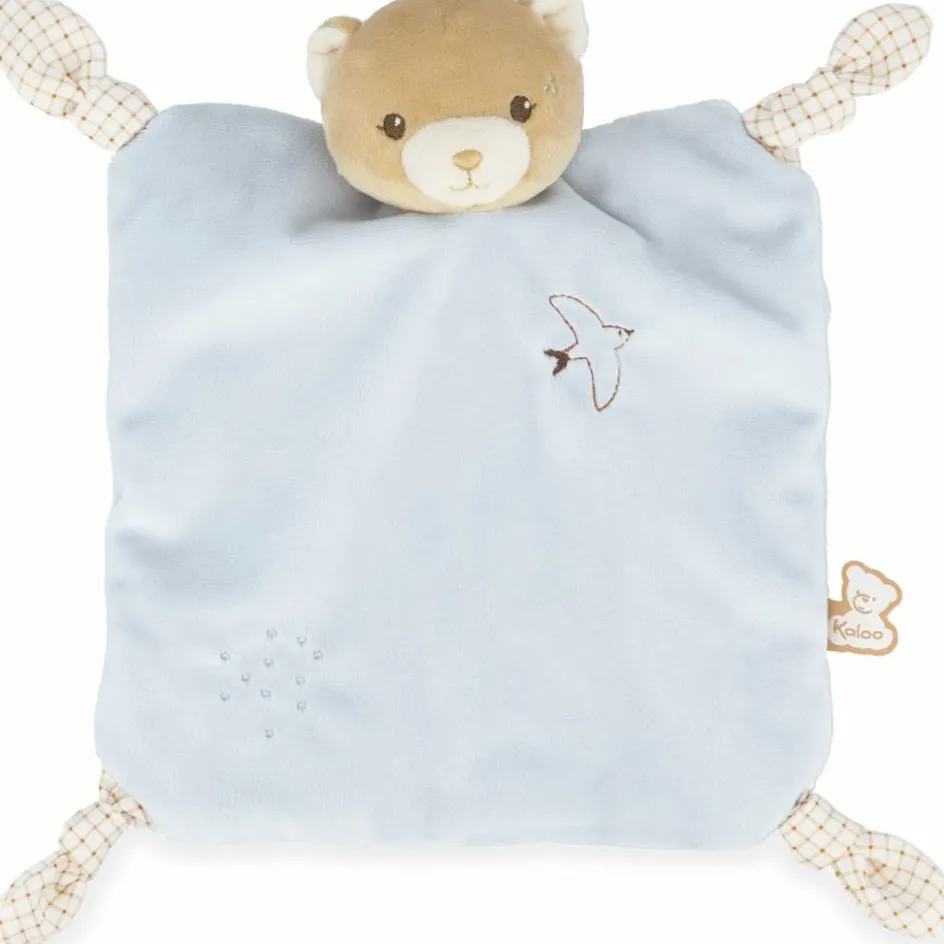 Kaloo Doudou plat Ours bleu