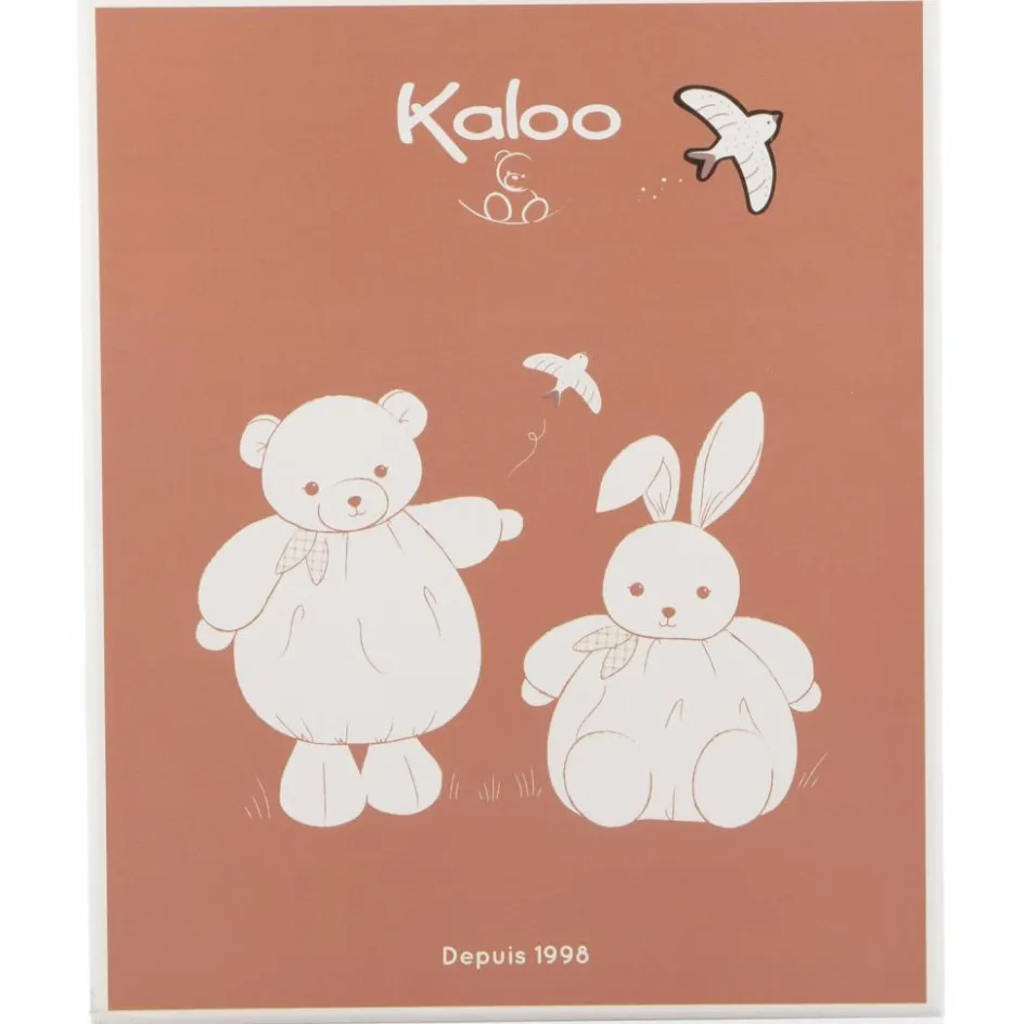 Kaloo Doudou plat Ours bleu