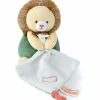 Doudou plat pantin Lion Couleurs savane (15 cm)|Doudou et Compagnie Discount