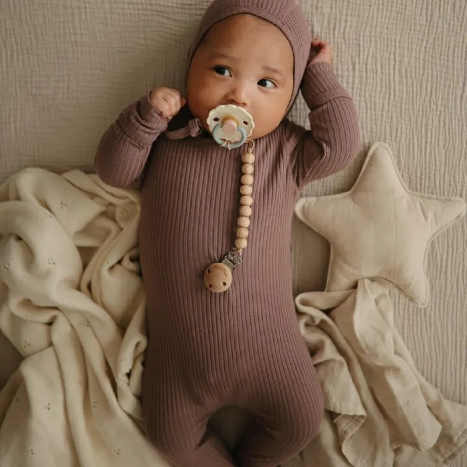 Doudou plat étoile Fog|Mushie Outlet