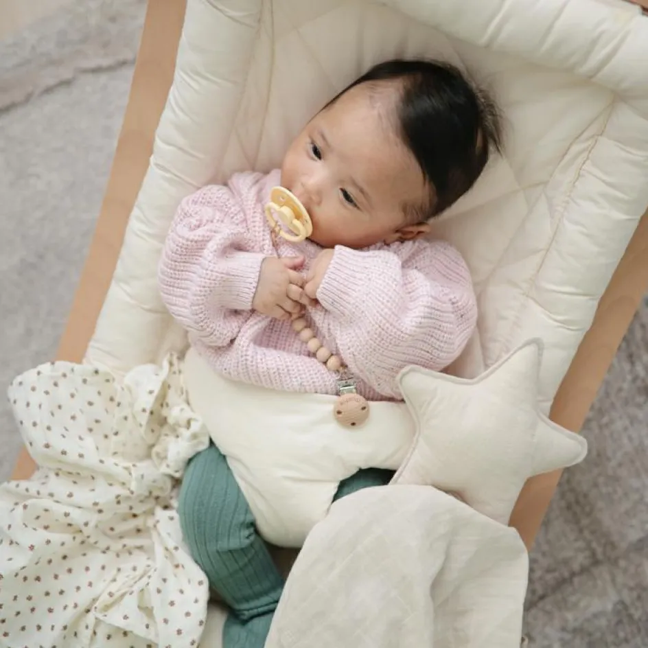 Doudou plat étoile Fog|Mushie Outlet