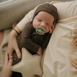 Doudou plat étoile Fog|Mushie Outlet