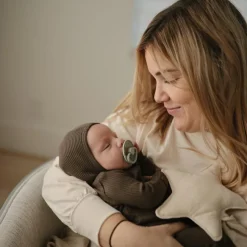 Doudou plat étoile Fog|Mushie Outlet