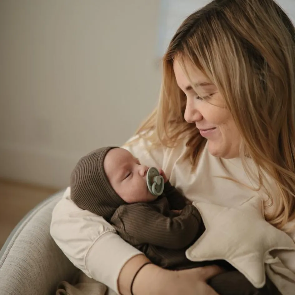 Doudou plat étoile Fog|Mushie Outlet