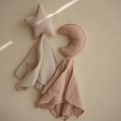 Doudou plat étoile Fog|Mushie Outlet