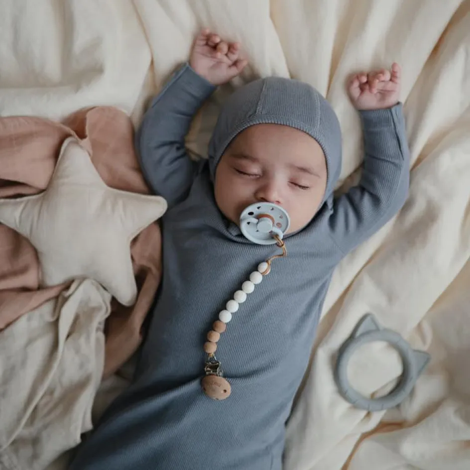 Doudou plat étoile Fog|Mushie Outlet