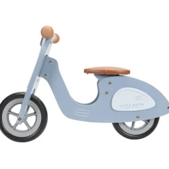 Clearance Little Dutch Draisienne scooter en bois blue