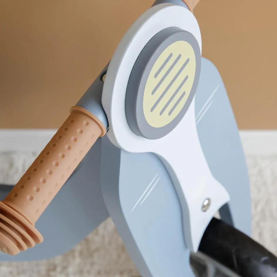 Clearance Little Dutch Draisienne scooter en bois blue