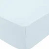 Drap housse bébé jersey bleu clair (70 x 140 cm)|Domiva Outlet