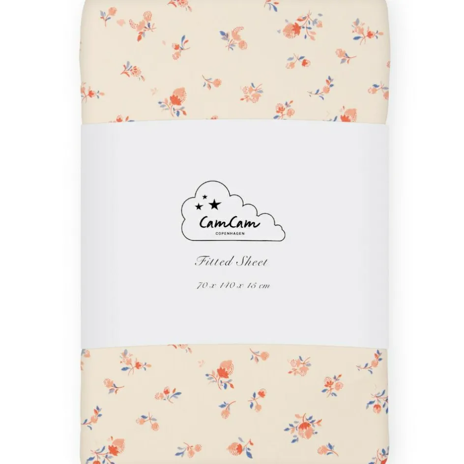 Discount Cam Cam Copenhagen Drap housse en coton Berries (70 x 140 cm)