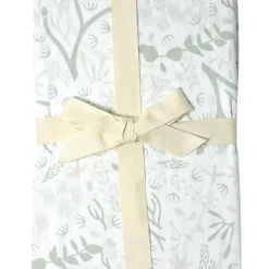 Hot Kadolis Drap housse en coton bio Yukari Tilleul (50 x 83 cm)