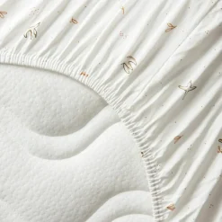 Hot Kadolis Drap housse en coton bio L'Envolée (50 x 83 cm)