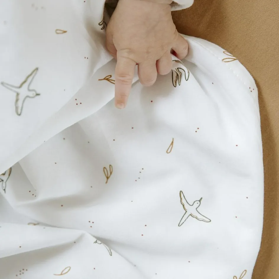 Hot Kadolis Drap housse en coton bio L'Envolée (50 x 83 cm)