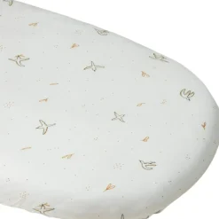 Kadolis Drap housse en coton bio L'Envolée pour landau (72 x 33 cm)