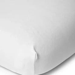 Drap housse pour berceau cododo en coton bio blanc (90 x 50 cm)|Childhome Sale
