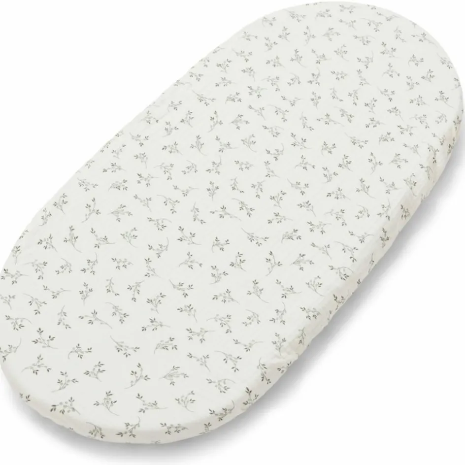Drap housse pour couffin Olive Bloom (75 x 30 cm)|Babyshower