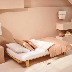 Best Charlie Crane Drap housse pour lit enfant Yomi White (160 x 80 cm)