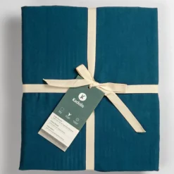 Drap housse pur coton Bleu nuit (70 x 140 cm)|Kadolis Outlet