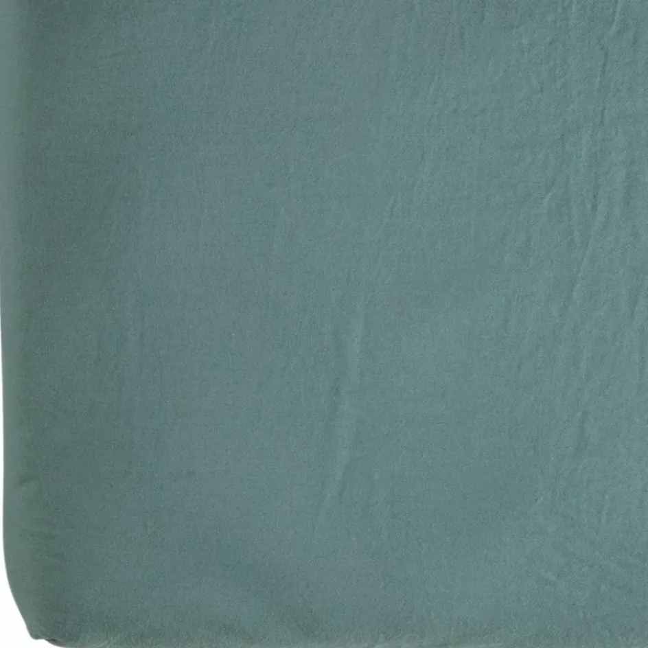 Drap housse pur coton Eucalyptus (70 x 140 cm)|Kadolis Outlet