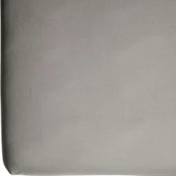 Best Kadolis Drap housse pur coton Gris tourterelle (70 x 140 cm)