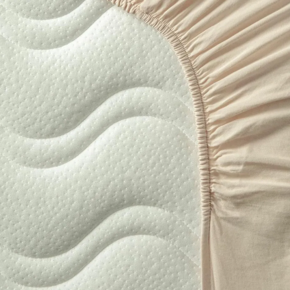 Best Kadolis Drap housse pur coton Rose nude (60 x 120 cm)