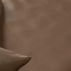 Discount Kadolis Drap housse Satin Brun (70 x 140 cm)