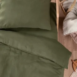 Drap housse Satin Cyprès (60 x 120 cm)|Kadolis Hot