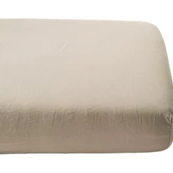 Drap housse satin de coton bio Lin (70 x 140 cm)|Kadolis Sale