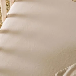 Drap housse satin de coton bio Lin (70 x 140 cm)|Kadolis Sale