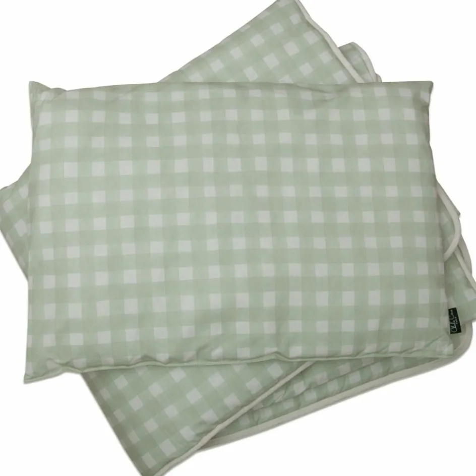 Duo couette et oreiller Brigitte Farrow (120 x 180 cm)|Charlie Crane New