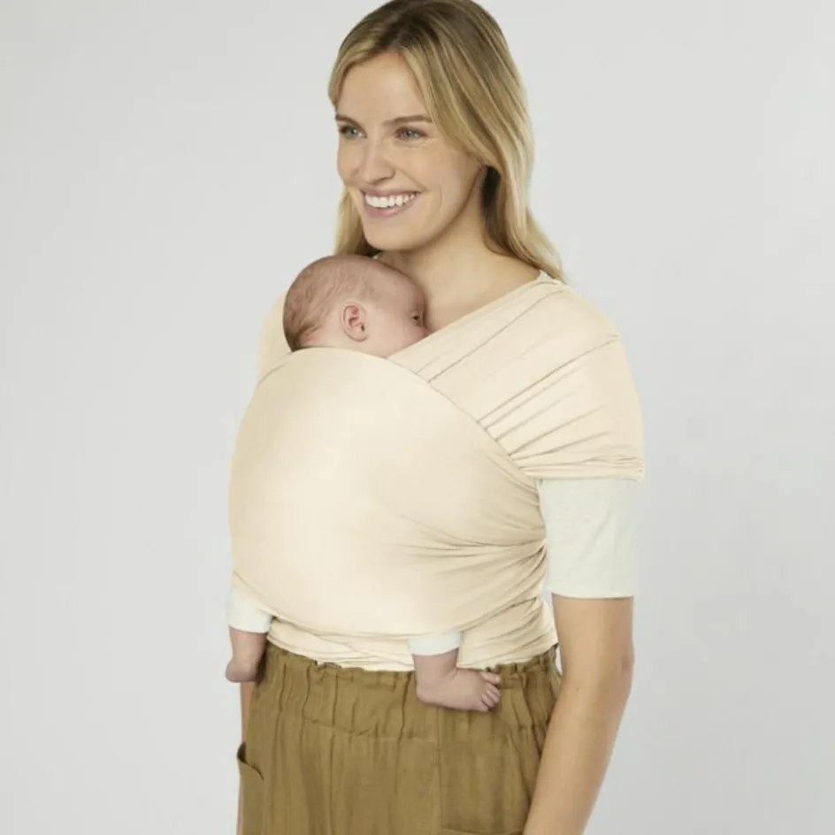 Echarpe de portage Aura Knit Cream|Ergobaby Outlet