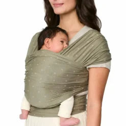 Echarpe de portage Aura Knit Olive Diamonds|Ergobaby