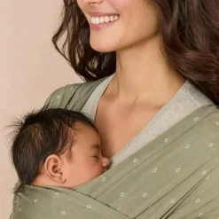 Echarpe de portage Aura Knit Olive Diamonds|Ergobaby