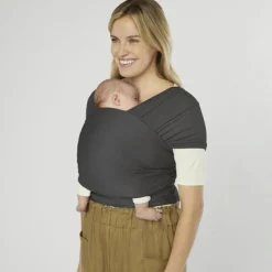 Echarpe de portage Aura Knit Soft Black|Ergobaby Hot